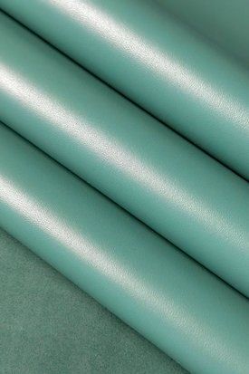 Кожа наппа метис зеленый SEA GREEN 0,7-0,9 Италия 00000077934 фото