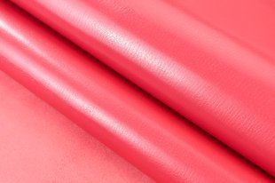 Кожа шевро ЛОТ 15 GIOIA красный ROSA 0,9-1,0 Antiba Италия 00000079726 фото