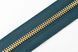 Блискавка метал Т5 CLASSIC рулонна зелений JEANS/золото код79570 00000079570 фото 2
