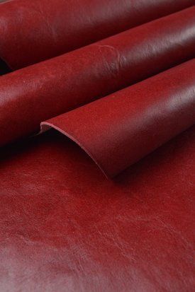 Кожа Vegetale TESSA красный ROSSO 1,5 Италия 00000078878 фото