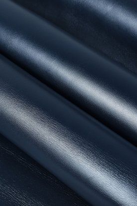Шкірпідклад шевро т.синій глянець 0,6-0,7 Італія 00000078206 фото