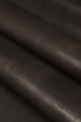 Шкіра теля Краст коричневий DARK COFFEE1,2-1,3 2 сорт Італія 00000081605 фото
