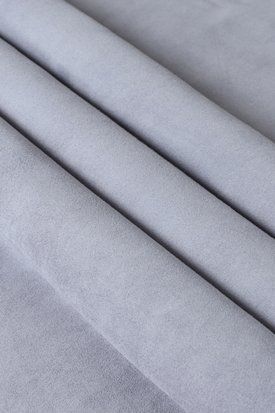 Стрейч велюр одежный серый FOG GRAY 0,6 Италия 00000081221 фото