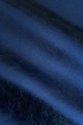 Шкіра кенгуру PERLA синій 0,6-0,7 Iталія 00000079108 фото