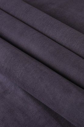Стрейч велюр одежный фиолет AUBERGINE 0,6 Италия 00000081224 фото