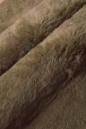 Хутро для дублянок Lacon DF Наппалан зелений OLIVE т/т 10мм Італія 00000079766 фото
