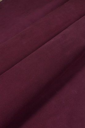 Велюр шевро бордо BURGUNDY 0,8-0,9 Италия 00000079557 фото