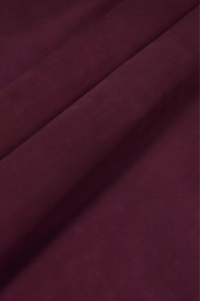 Велюр шевро бордо BURGUNDY 0,8-0,9 Италия 00000079557 фото