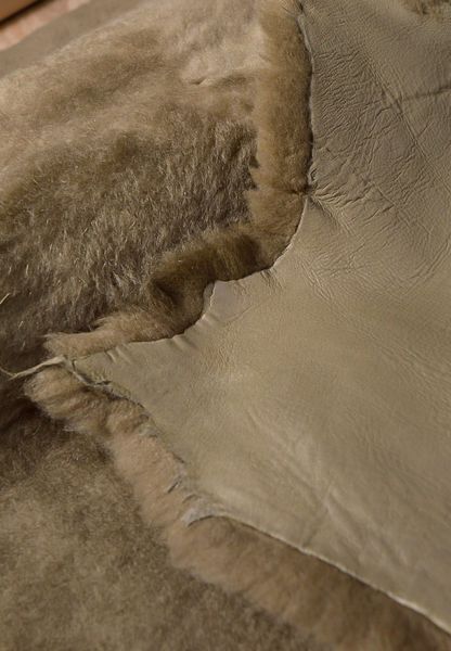 Мех дубленочный Lacon DF Наппалан зеленый OLIVE т/т 10мм Италия 00000079766 фото