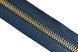 Блискавка метал М8 Riri CLASSIC т.синій/латунь 2бігунка 46см 00000080943 фото 2