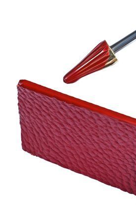 Краска для уреза кожи красный ROSSO CUBA 544/T Sen Fenice Италия 00000077402 фото