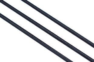 Шнур резинка канат 4мм CORD черный круглый код80168 00000080168 фото