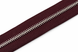 Блискавка метал Т5 CLASSIC рулонна бордо BURGUNDY/нікель код79646 00000079646 фото 2