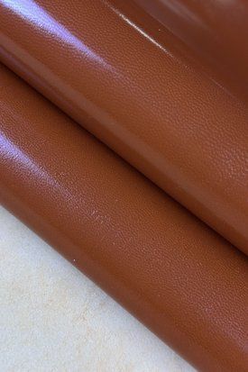 Кожподклад шевро ЛОТ 10 оранж DARK ORANGE 0,6-0,7 Derma Италия 00000079477 фото