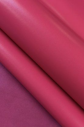 Кожподклад шевро ЛОТ 10 розовый FUSCIA 0,8-0,9 Италия 00000079734 фото