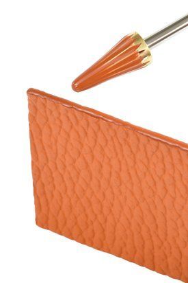 Краска для уреза кожи красный ARANCIO ACCESO 540/T Sen Fenice Италия 00000077400 фото