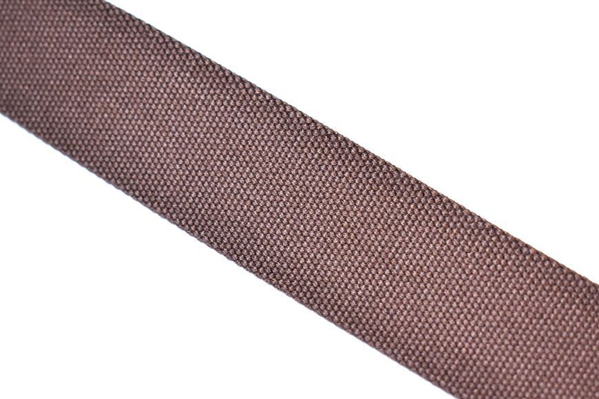 Лента ременная 35мм х/б CANVAS коричневый шоколад код80069 00000080069 фото