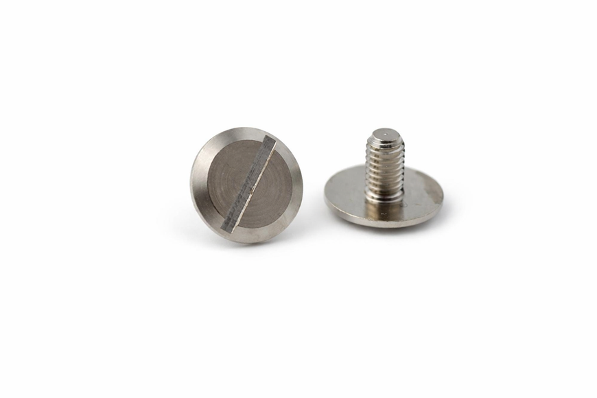 Винт ременной с наружной резьбой НИКЕЛЬ ECOBRASS 3,5х5мм A9521 00000077031 фото