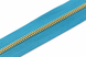 Молния металл T5 CLASSIC рулонная голубой CERULEAN/золото код79092 00000079092 фото 2