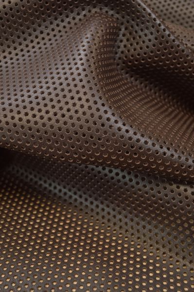 Кожа КРС Перфо NAPPA коричневый DARK BROWN 1,2-1,4 Mastrotto Италия 00000078779 фото