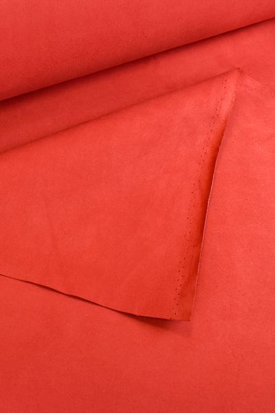 Микрофибра лицевая красный RED 0,8мм 144см Италия 00000074692 фото