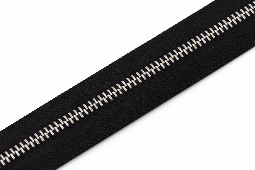 Блискавка метал Т5 CLASSIC рулонна чорний BLACK/нікель код79650 00000079650 фото