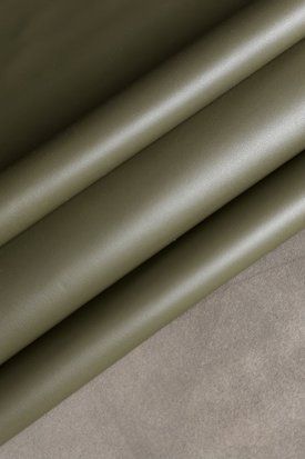Кожа наппа метис зеленый KHAKI 0,5-0,7 Италия 00000075977 фото