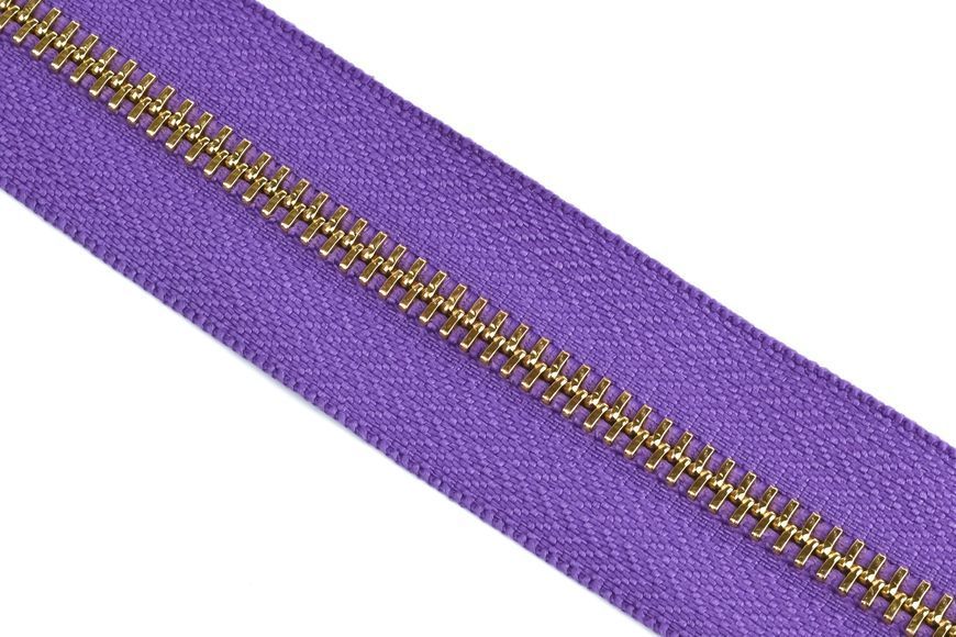 Молния металл T5 CLASSIC рулонная фиолет VIOLET/никель код82266 00000082266 фото