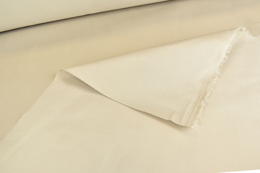 Ткань подкладочная беж серый 100% COTTON 157см Италия код79547 00000079547 фото