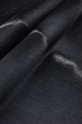 Хутро ПОНІ Cavallino Croco чорний Італія 00000079775 фото
