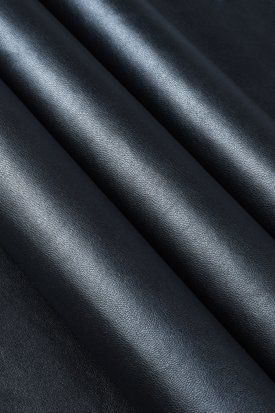 Кожа одежная СТРЕЙЧ черный 0,4 Pellican Италия 00000081216 фото