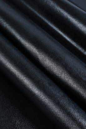 Кожа КРС SAFFIANO черный глянец 1,4-1,6 00000078513 фото