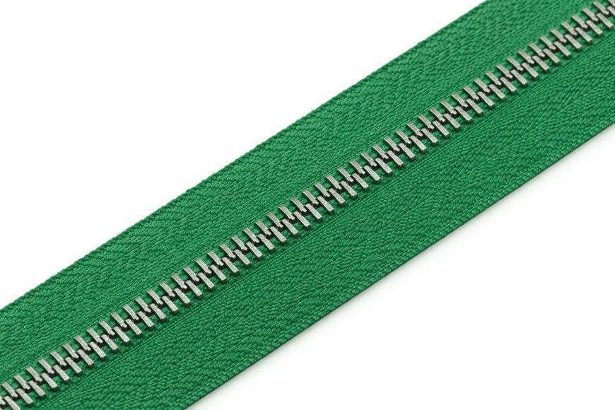Молния металл T5 CLASSIC рулонная зеленый GRASS/никель код79587 00000079587 фото