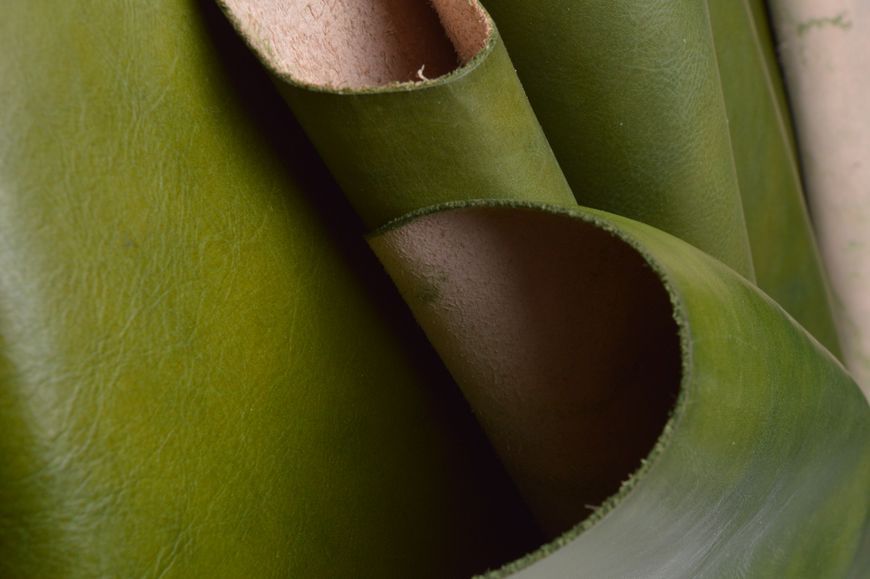 Шкіра Vegetale TESSA зелений VERDE 1,5 Італія 00000068709 фото